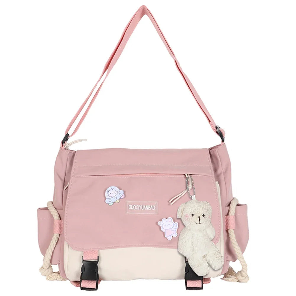 Large Capacity Crossbody Bag | Ladies' Messenger Pouch & Casual Shoulder Bag Luxegan
