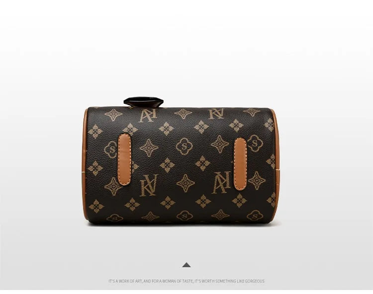 High-End Bags for Women | Fashionable Hand-Held Lock Buckle Bag, Small Square Bag, New Styles & Versatile Luxegan
