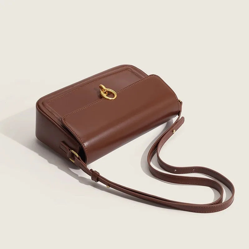 High-Texture Red Retro Bridal Wedding Bag | French Handbag & Commuter Underarm Bag Luxegan