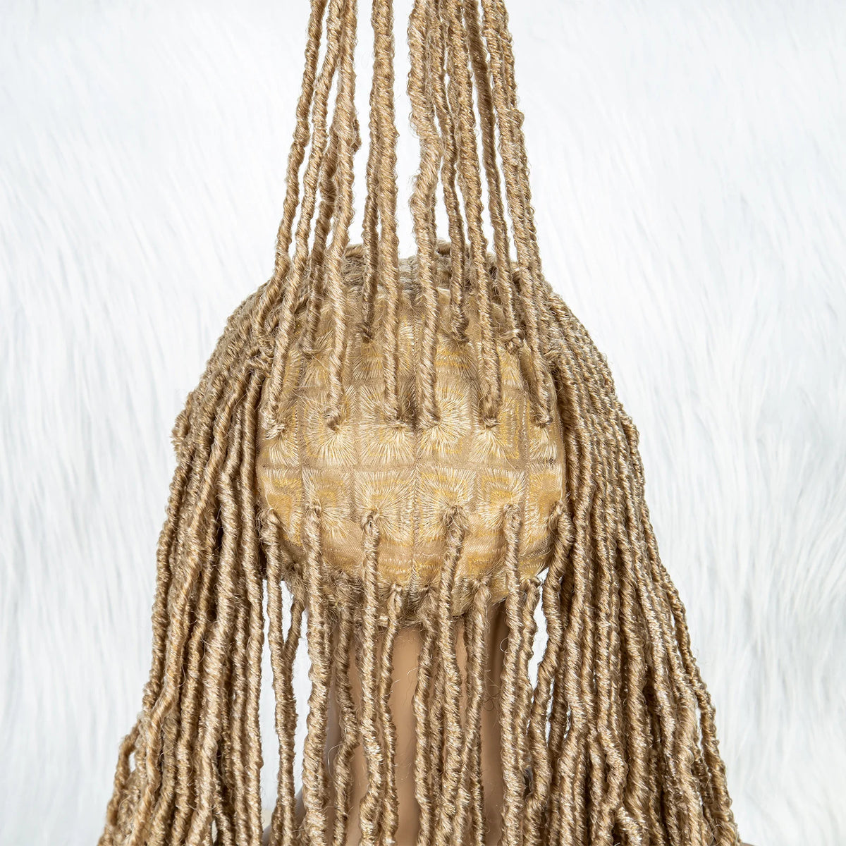Pink & Blue Braided Wig | Full Lace Butterfly Locs & Dreadlocks