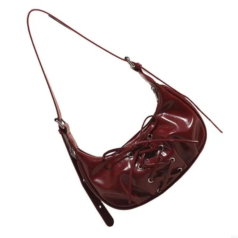 Trendy Under the Arm Clutch Purse | Women/Girls PU Leather Evening Slings Bag | Box Shape Handbag Saddles Bag Luxegan