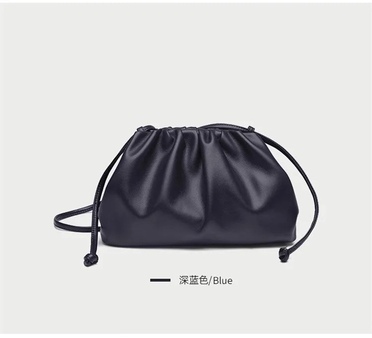 Luxury Soft PU Leather Women's Shoulder Bag | High Quality Small Crossbody Bags & Fashion Female New Handbags (Messenger Hobos) Luxegan