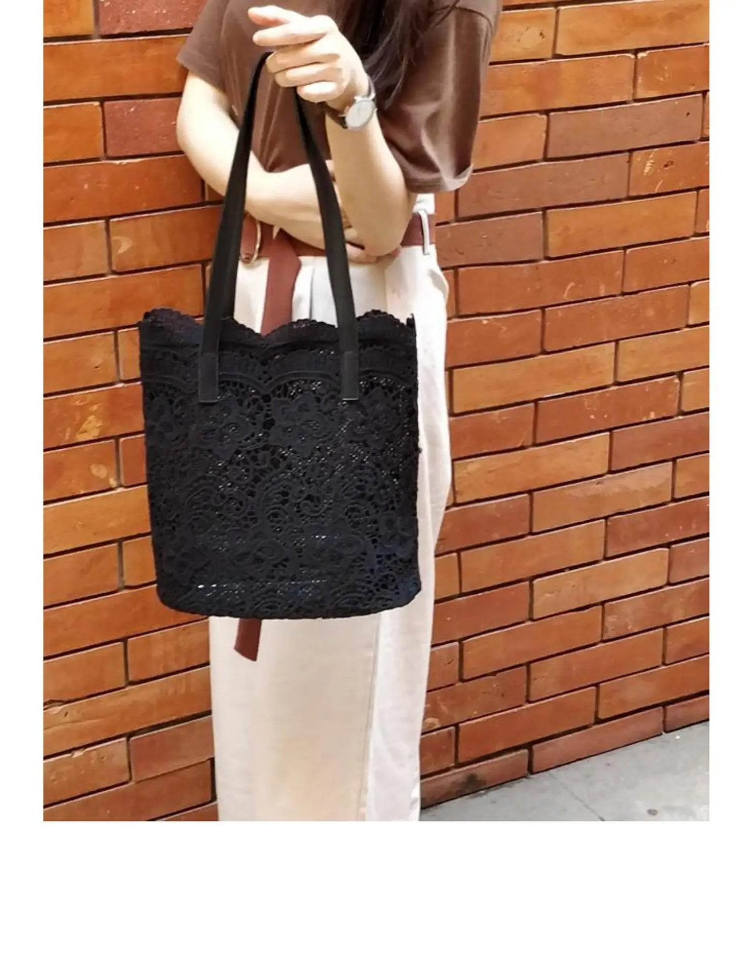Women's Fashion Tote Bags | Shoulder Large Capacity Bucket Handbags & TOP-Handle Bag (Luxury Lady Shopping Casual) Luxegan