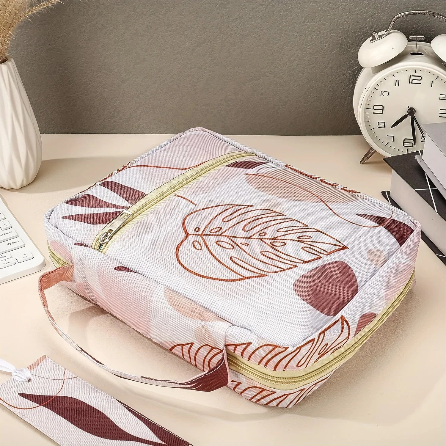 Portable Bible Cover & Carrying Case for Women & Girls | Large Capacity Christian Gift Bag with Bookmarks Luxegan