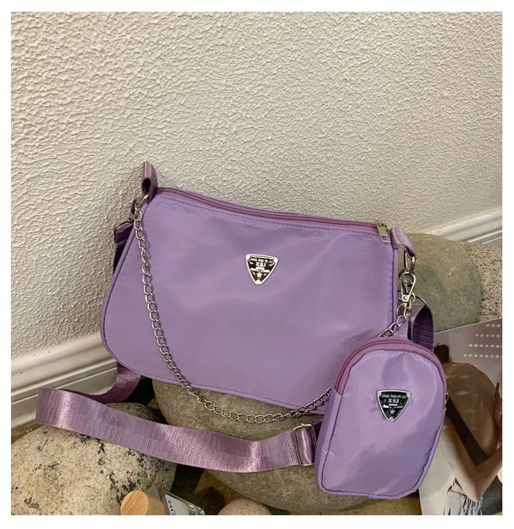 Simple PU Leather Box Bag | Small Crossbody & Armpit Purse Luxegan