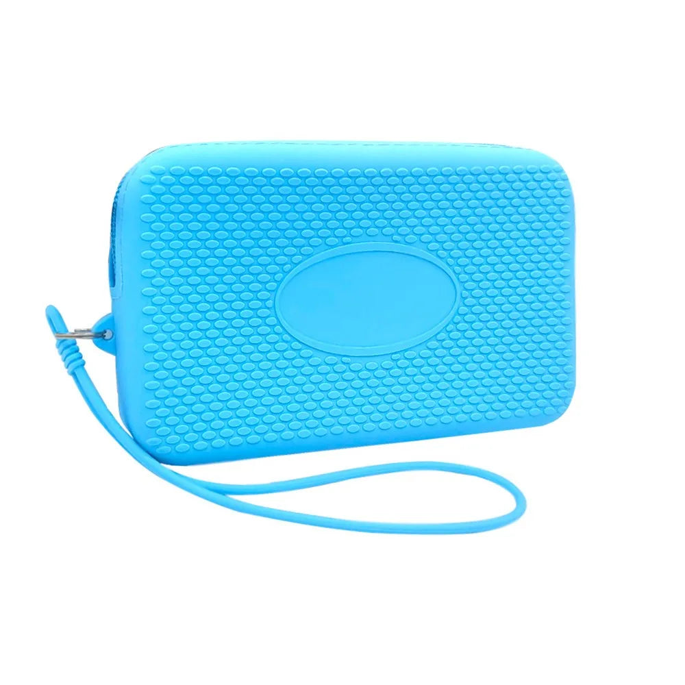 Unisex Silicone Waterproof Coin & Earphone Purse Luxegan