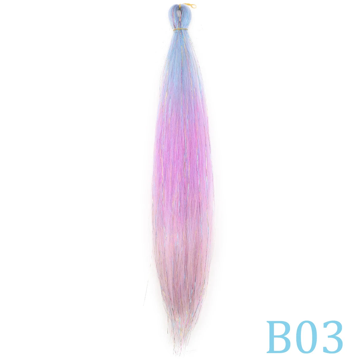 24 Inch Synthetic Yaki Kanekalon Braiding Hair – Kinky Straight | Ombre Piano Colors | Jumbo Braid - view 13