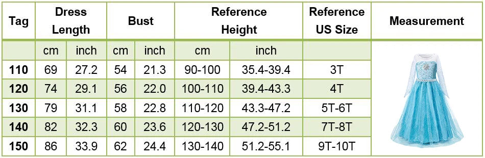 Girls Mirabel Isabela Encanto Costume Girl Princess Dress Children Elsa Anna Rapunzel Cinderella Mermaid Aurora Cosplay Clothes