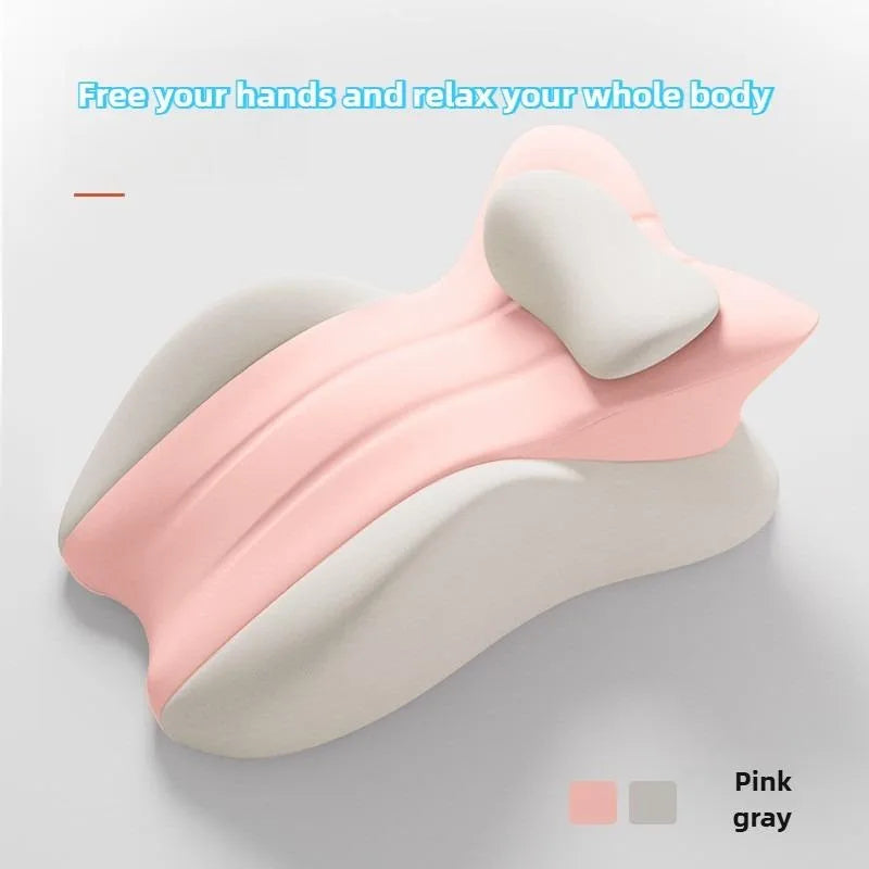 Multifunctional Prone Sleeping Pillow | Sophisticated "Ergonomic Lie-Down" Silhouette | Elegant Machine Washable & Hypoallergenic Bed Cushion | "Dignified" High-Performance Memory Foam Essential for Radiant Versatile Styling Luxegan
