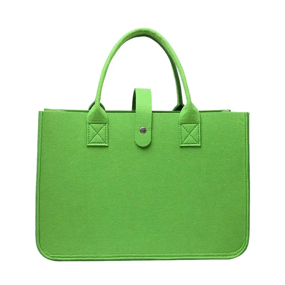 Large Capacity Felt Shoulder Bag Portable Storage Organizer Felt Messenger Bag | Toy Sundries Crossbody Handbag Women Luxegan