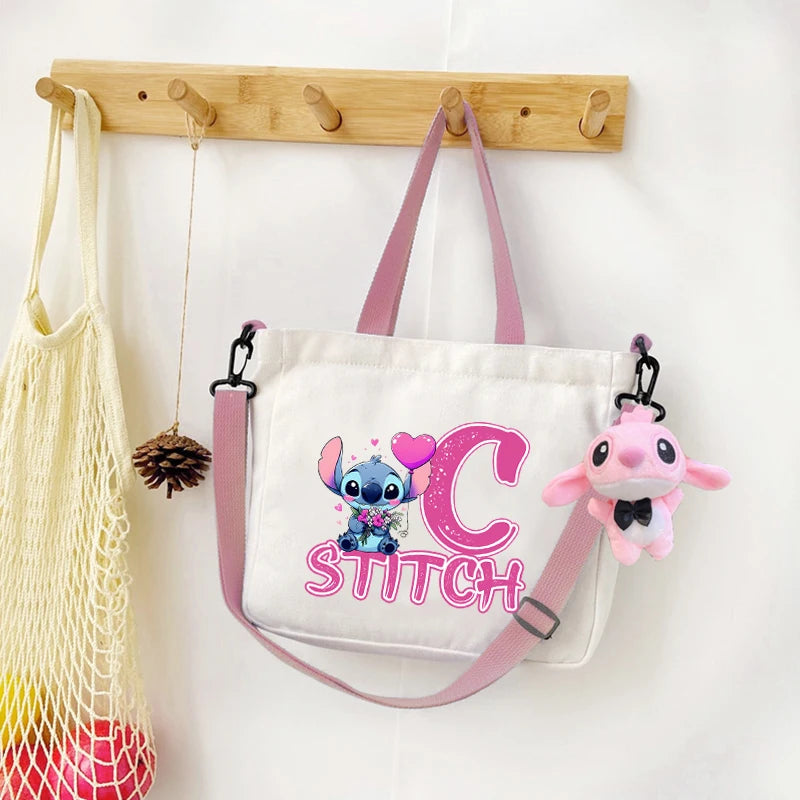 Disney Stitch Graphic Handbag | Large Capacity Shoulder Bag Luxegan