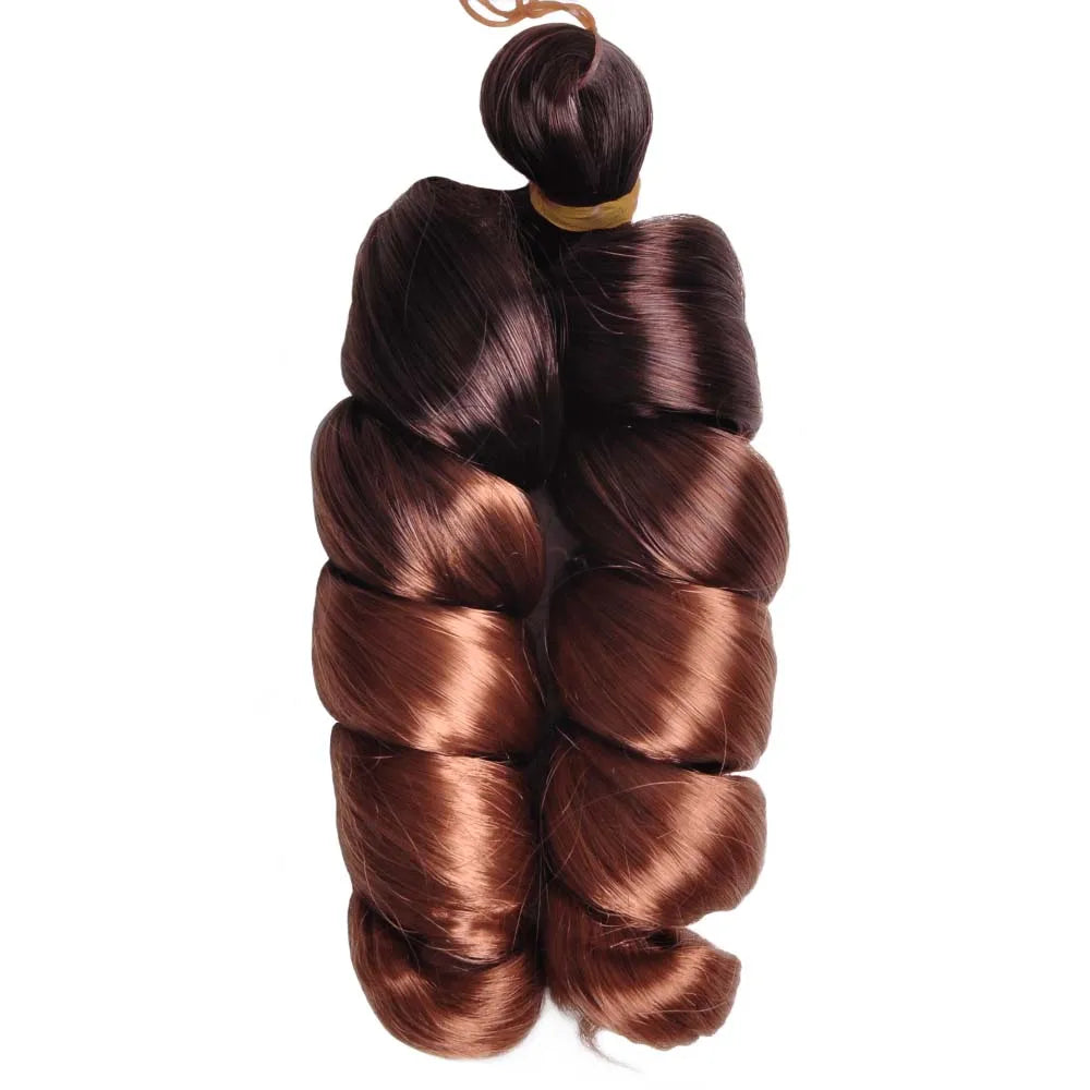 12 Inch French Curls Loose Wave Crochet Braids – Spiral Curly Synthetic Hair for Women - view 25