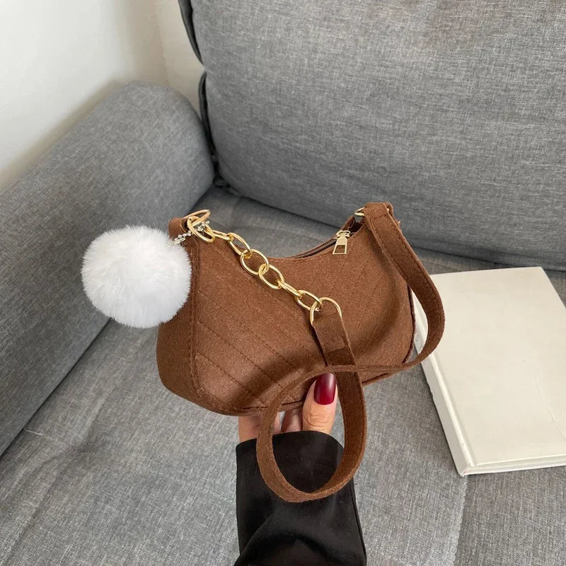 TPU Hard Bucket Armpit Bag | Small Fashion Crossbody Tote Luxegan