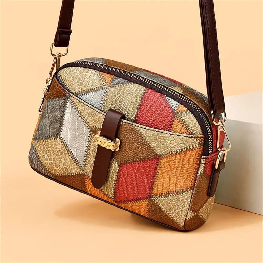 Large Capacity Shoulder Bag | PU Leather Crossbody Bag & Mom's Tote Luxegan