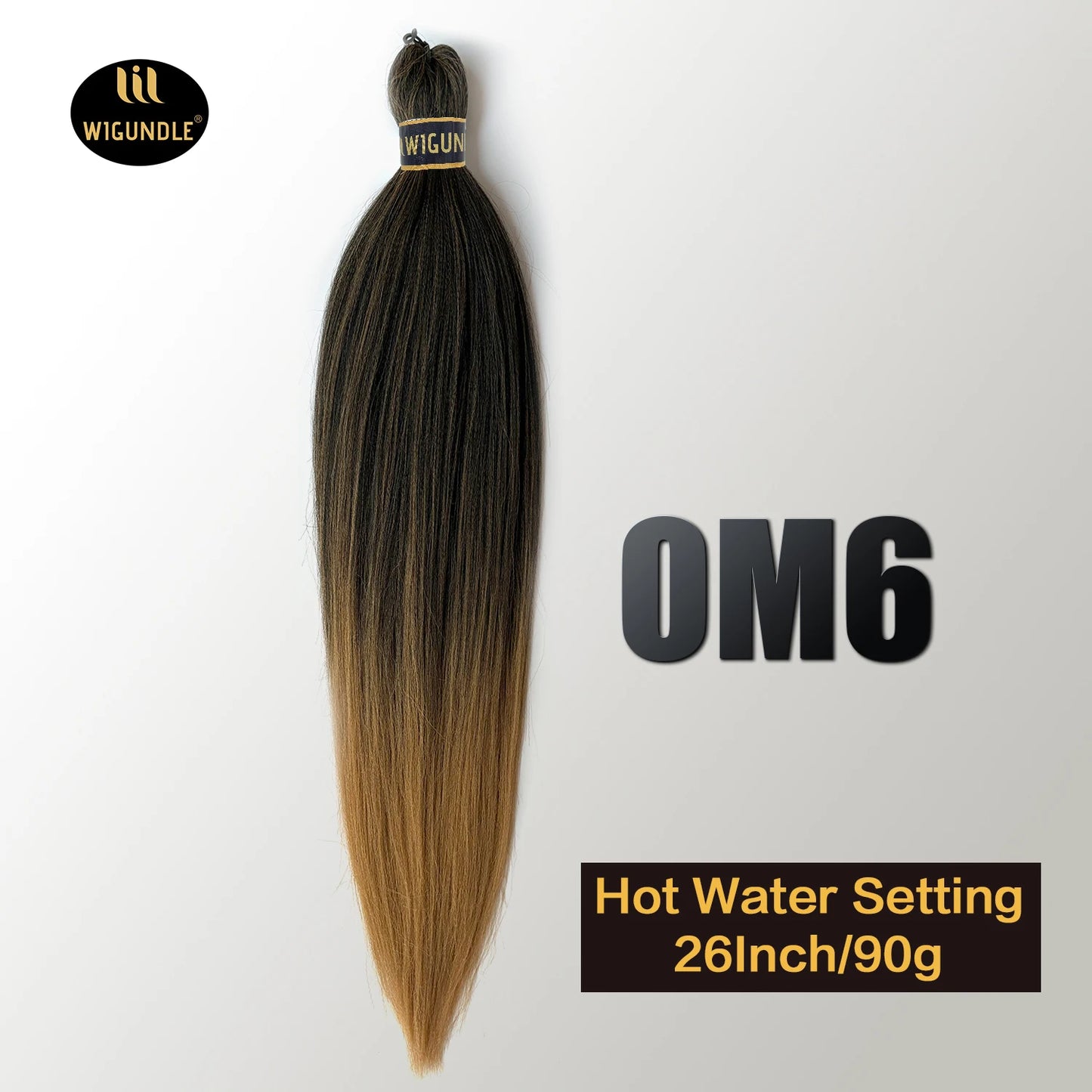 Kanekalon Pre-Stretched Jumbo Braiding Hair – 26 Inch | 90g | Kinky Straight | Hot Water Set | 44 - view 43