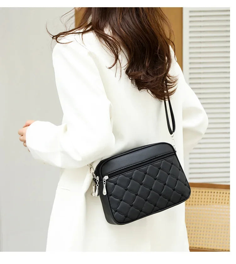 Ladies' High-end Handbag | Versatile Small Square Crossbody Luxegan