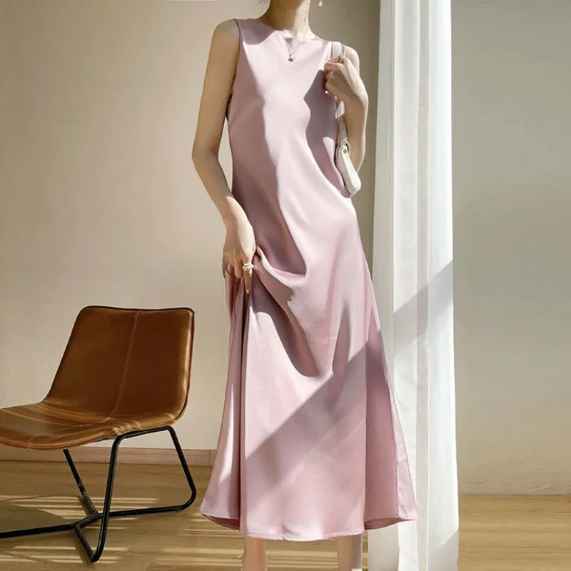 Beaded Crystal Mermaid Prom Gown – Sheer Sleeves, Floor-Length Maxi Dress Luxegan