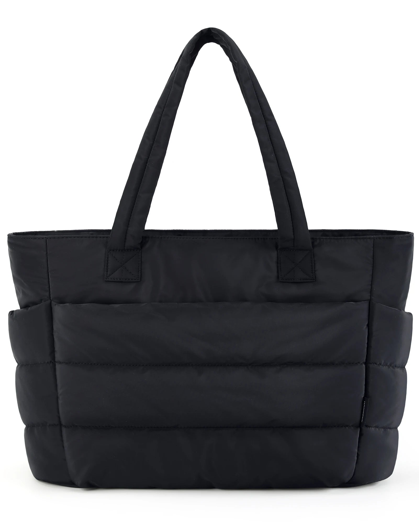 The Bubble Tote Bag Cotton Padded Female Quilting Puffy Shoulder Shopper Purse | Simple Daily Handbag Women's Bags Luxegan