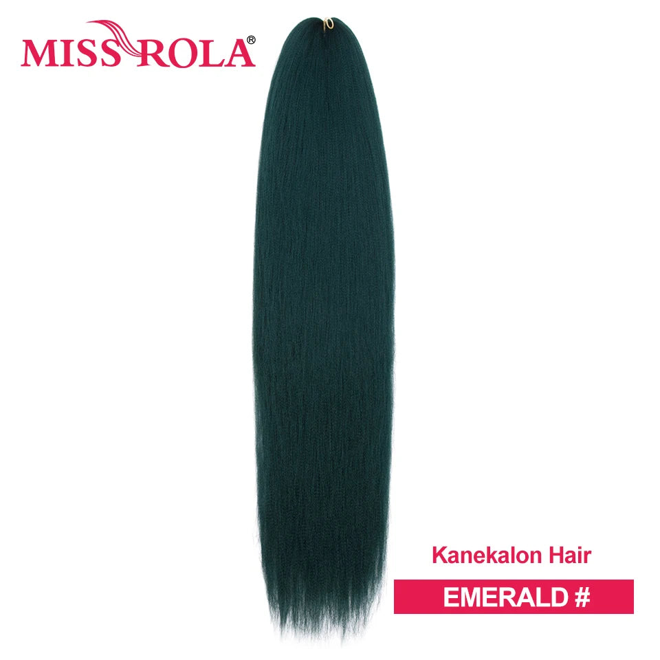 Jumbo Pre-Stretched Kanekalon Braiding Hair 24in – Ombré & Solid Colors Twist Braid Extensions - view 23