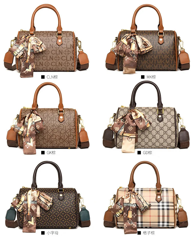 Designer Luxury Baguette Handbag | Structured Crossbody Tote Luxegan