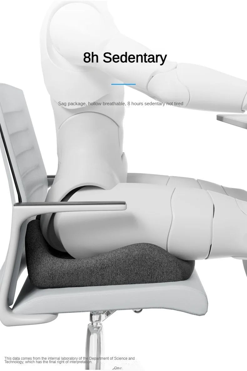 Orthopedic Memory Foam Coccyx Cushion | Sophisticated "Tailbone & Sciatica" Relief Silhouette | Elegant Non-Slip Office & Car Seat Pad | "Dignified" High-Performance Back Pain Comfort for Radiant Versatile Styling Luxegan