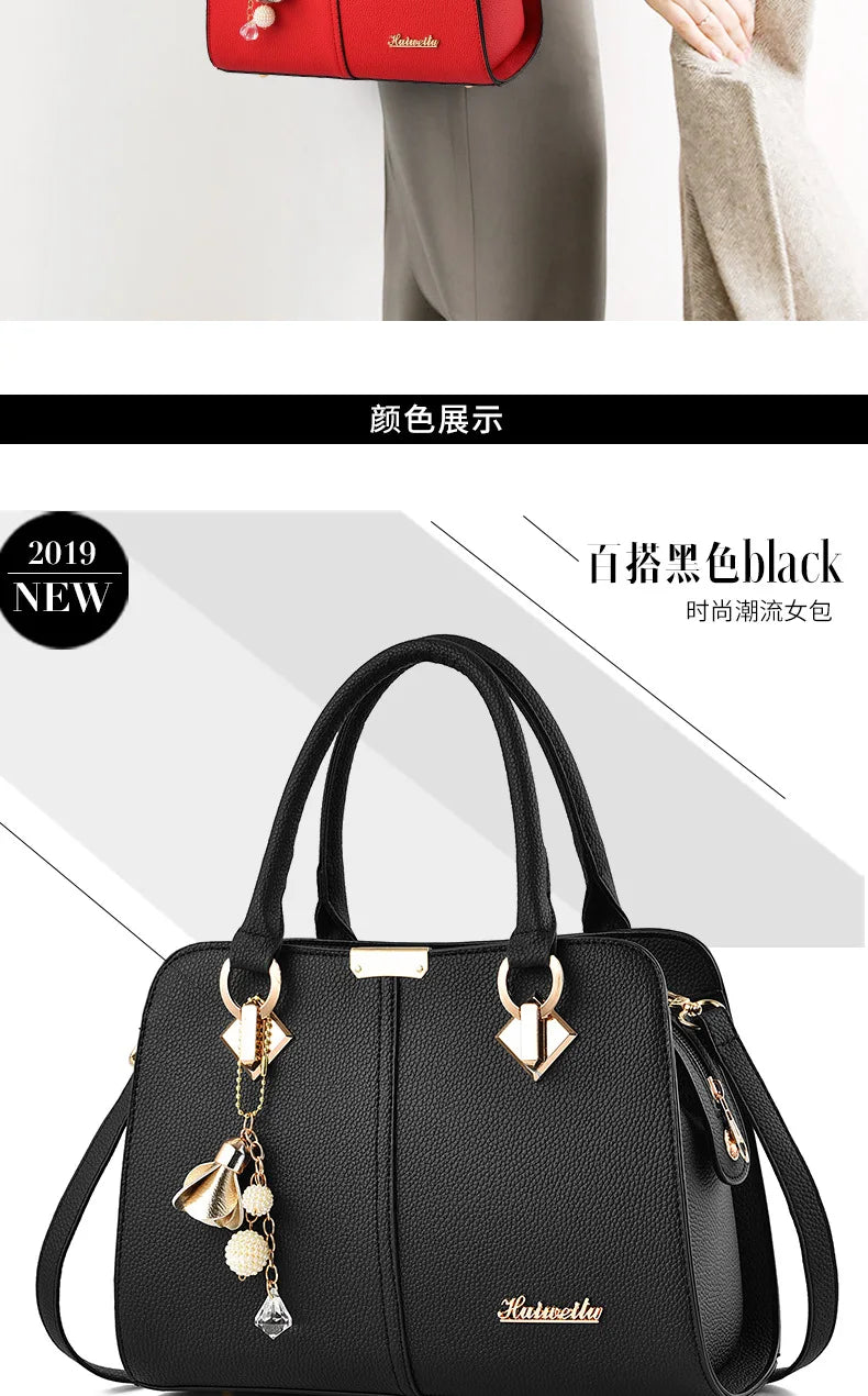 Fashionable New Women's Handbag | High-Quality Large Capacity Crossbody Bag & Classic Retro Shoulder Commuting Tote Bag Luxegan