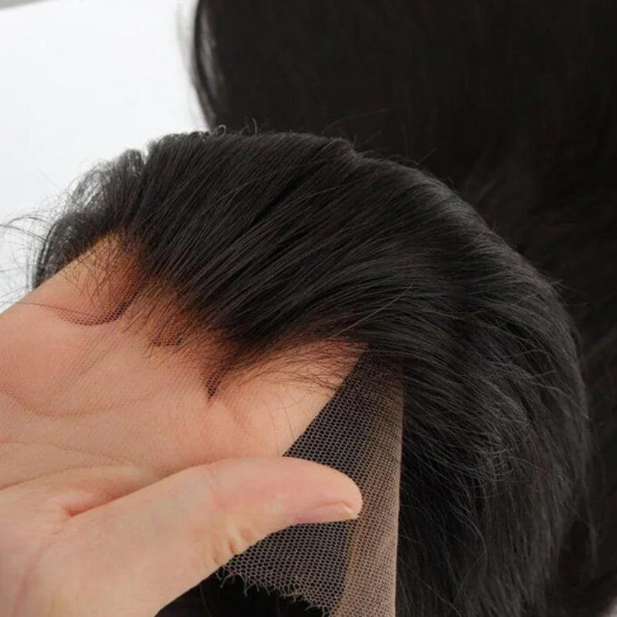 Lemoda Real HD Lace Frontal Wig | Sophisticated "Invisible 13x6" Silhouette | Elegant 250 Density Straight Virgin Hair | "Dignified" High-Performance 12A Grade Human Hair for Radiant Versatile Styling Luxegan