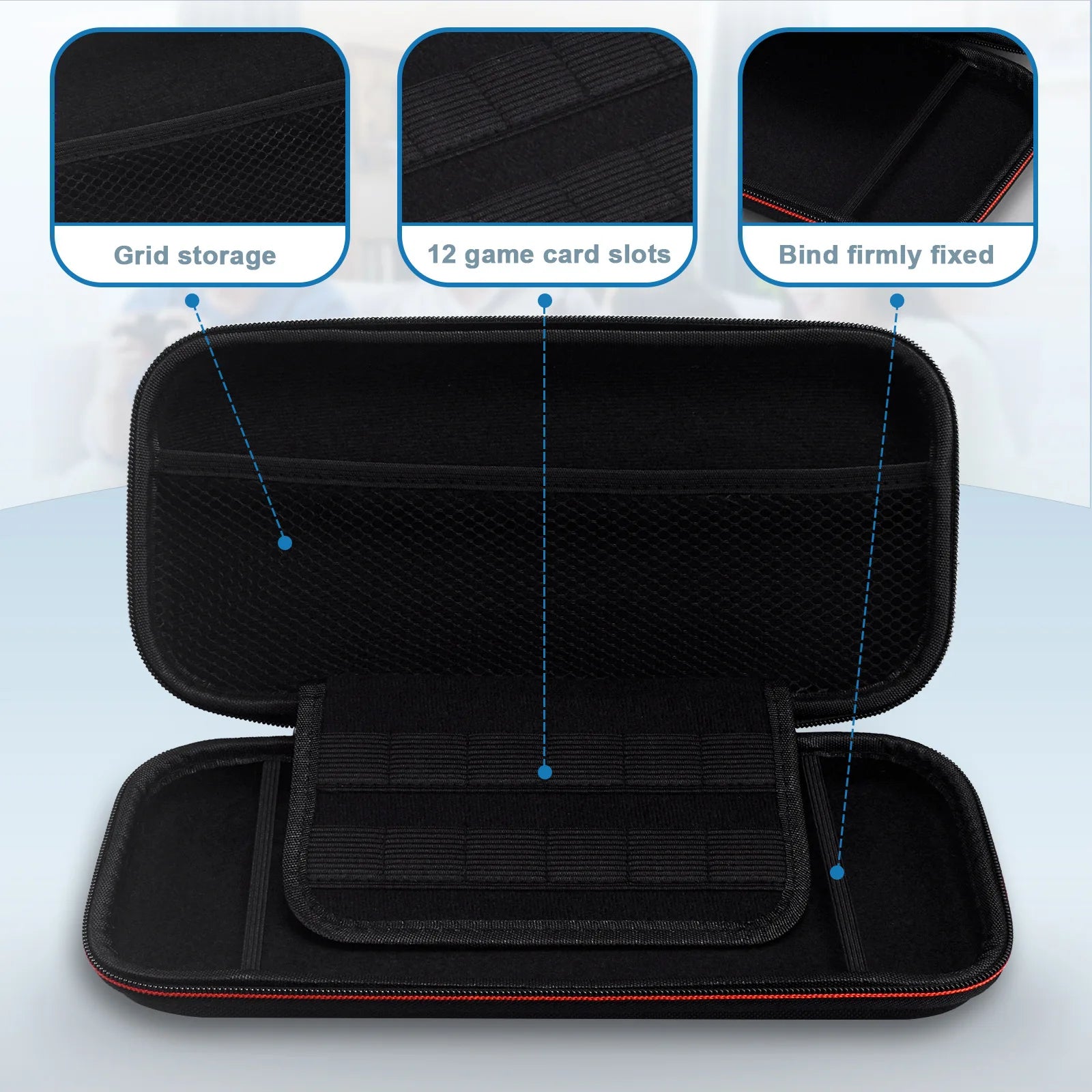 Hard Shell Travel Case for Nintendo Switch 2 Luxegan