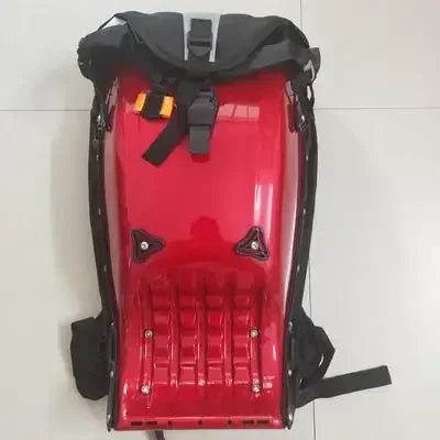 25L Motorcycle Hard Shell Luggage | Sophisticated "Protective Drop" Silhouette | Waterproof Motocross Racing Backpack | "Dignified" High-Performance ABS Tank Bag for Radiant Versatile Styling Luxegan
