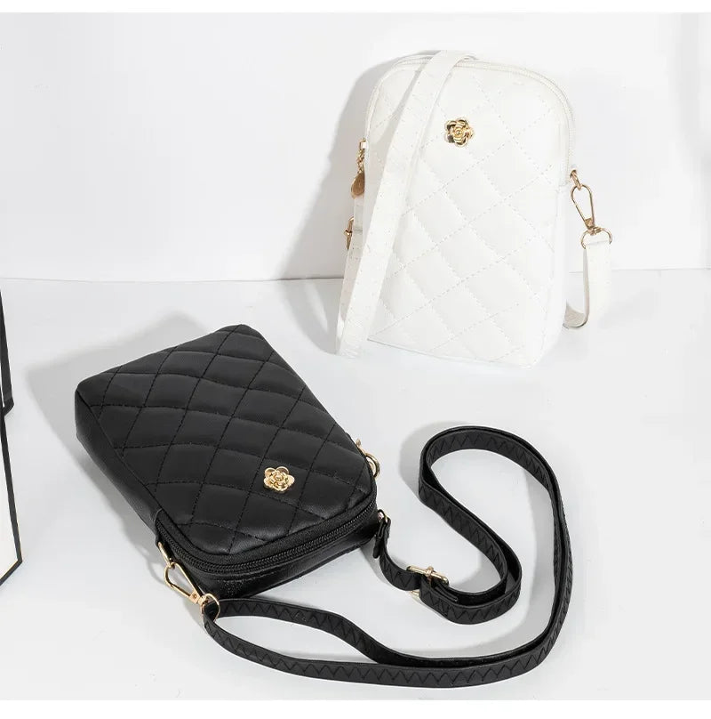 New PU Crossbody Bag | Simple Handbag, Mini Cell Phone Bag & Summer Small Square Bag