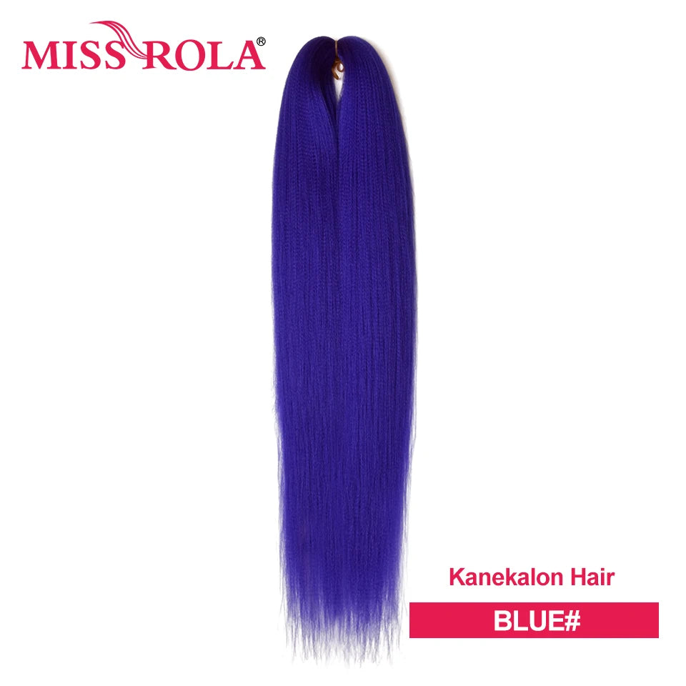 Jumbo Pre-Stretched Kanekalon Braiding Hair 24in – Ombré & Solid Colors Twist Braid Extensions - view 102