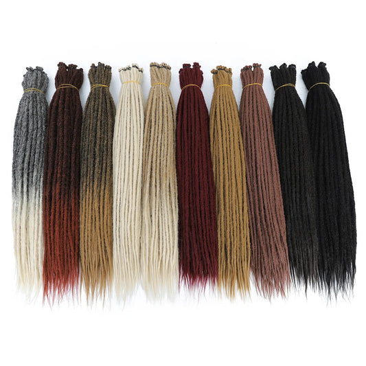 Synthetic Dreadlock Extensions – Handmade Crochet Hair 24" & 36"