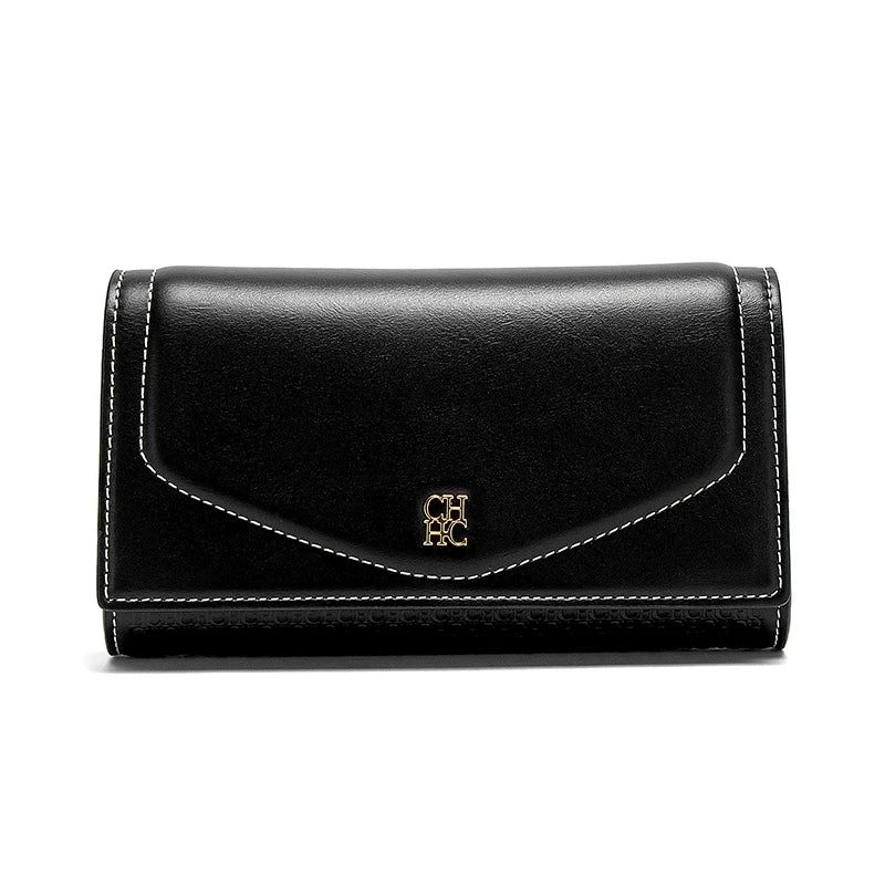 Simple PU Leather Small Square Crossbody | Detachable Strap Wallet Luxegan