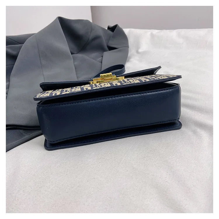 Microfiber Baguette Shoulder Bag | Fashion Luxury Designer Crossbody Clutch Luxegan