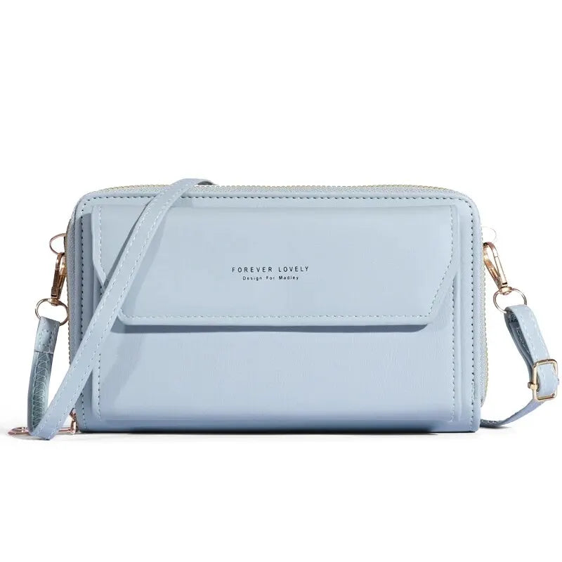 Small Hardshell Crossbody Shoulder Bag | Protective PC Cellphone Bag & Card Holder | Women’s Mini Box Purse Wallet | Durable Lightweight Travel Handbag Luxegan