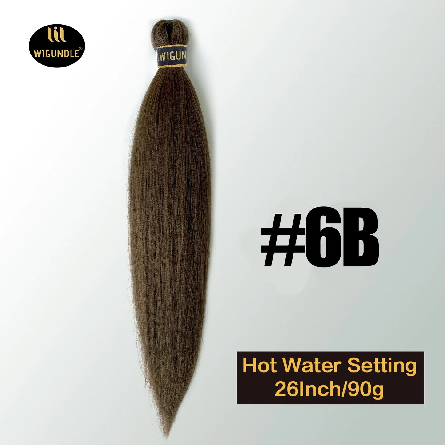 Kanekalon Pre-Stretched Jumbo Braiding Hair 26in – Kinky Straight | 90g | 49 Colors | 1 & 4 Pcs - view 9