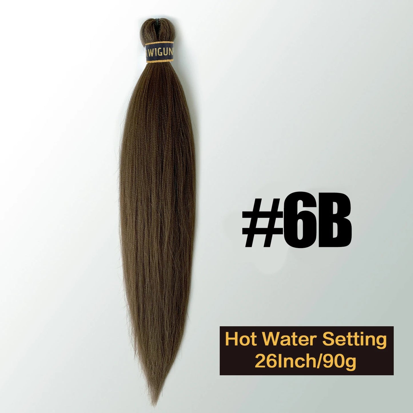 Pre-Stretched Jumbo Braiding Hair 26in – Kanekalon Box Twist Braids | 90g | 15 Colors | 1, 4 or 6 - view 4