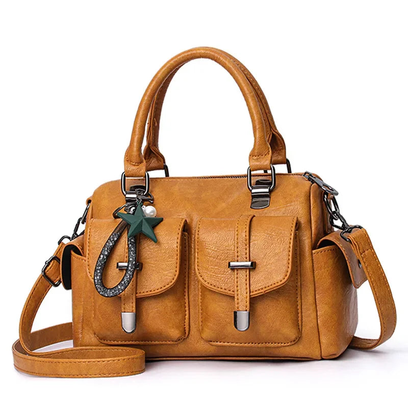 High Capacity Ladies Handbag | Versatile Messenger & Luxury Shoulder Bag Luxegan