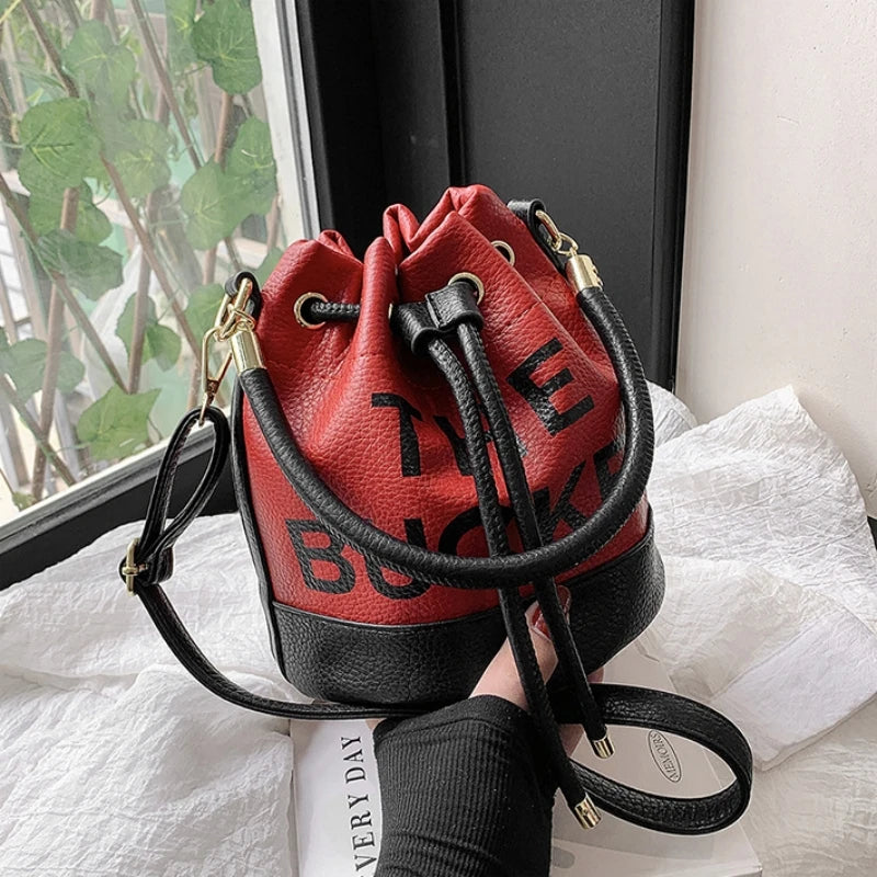 New Fashion Women's Bucket Bag Trend | Brand Casual Versatile Shoulder Bag & High-end Classic Crossbody Bag (Designer Luxury Handbag) Luxegan