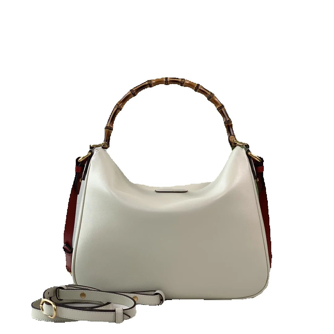 Luxury Super Large Travel Bag for Women | Sophisticated Italian Genuine Cowhide Fitness Bag | Elegant Retro Designer Travel Tote | Fashion-Forward Genuine Leather Business & Weekend Saddle Bag Luxegan