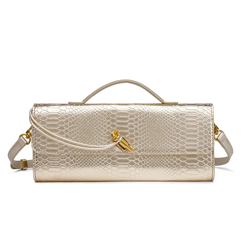Funny Shape Luxury Designer Purse | Golden Evening Bag & Shoulder Bag Luxegan