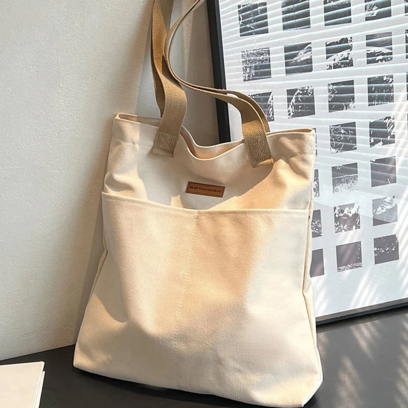 Women's Tote Bag | Canvas Commuter Bag with Large Capacity Luxegan