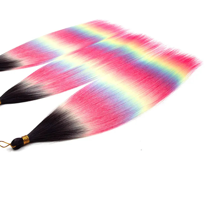 28 Inch Ariel Straight Synthetic Crochet Braids Hair – Ombre & Solid Colors | 300g | 24 Shades - view 11
