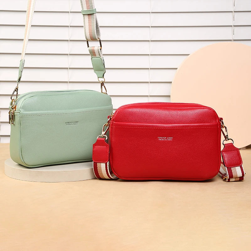 New Women's Crossbody Bag | Multi-Zipper & Large Capacity Handbag Luxegan