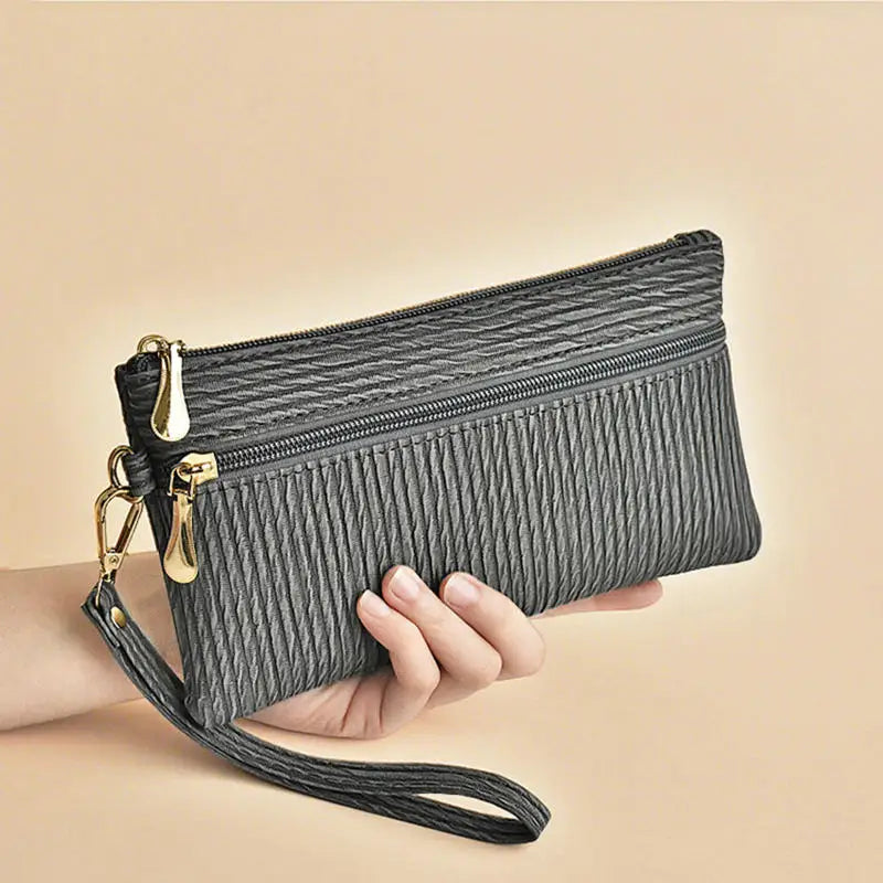Women's Zipper Bag | Simple Coin Purse & Small Square Handbag Luxegan