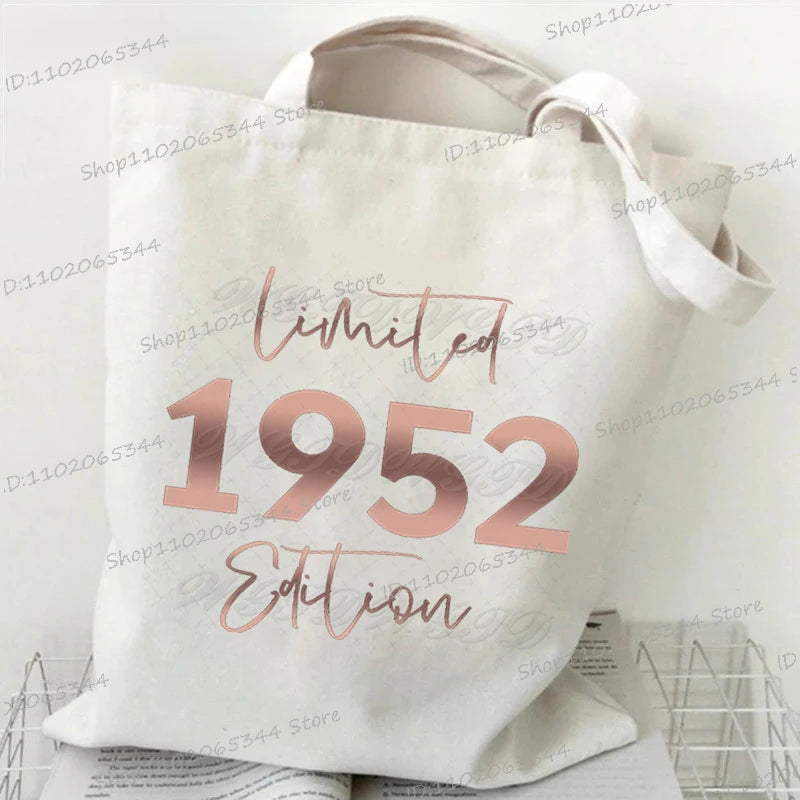 Vintage Edition Canvas Tote Bag (1954/1955 Edition) Luxegan