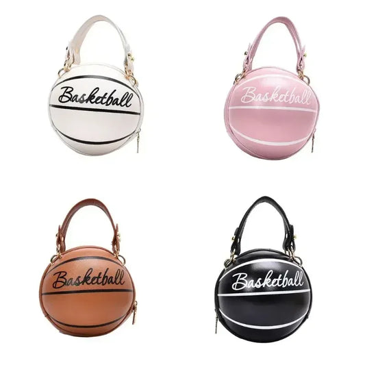 Women's INS Super Hot Personalized Basketball Bag | New Versatile One-Shoulder Crossbody Bag Luxegan