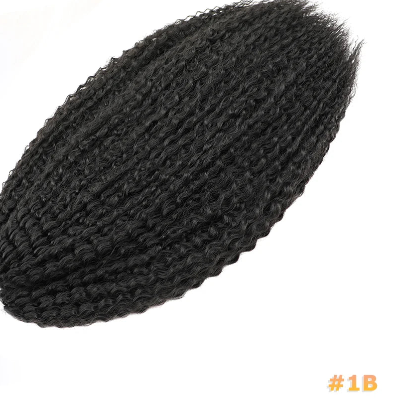 Afro Kinky Curly Crochet Hair Extensions – Kanekalon Ombre Braiding Hair 20–28in | 35 Strands/Pack - view 21