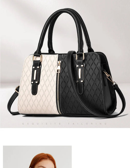 Luxury Brand Designer Handbag | Large Capacity Shoulder Bag & Retro Crossbody Tote Luxegan