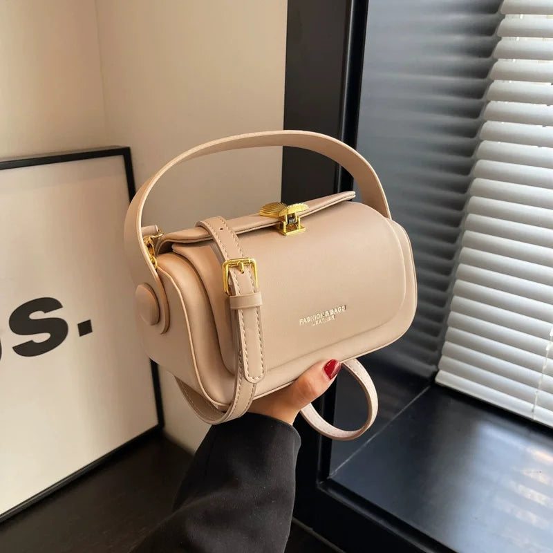 Retro Bucket & Box Bag | Urban Simplicity Crossbody Purse Luxegan